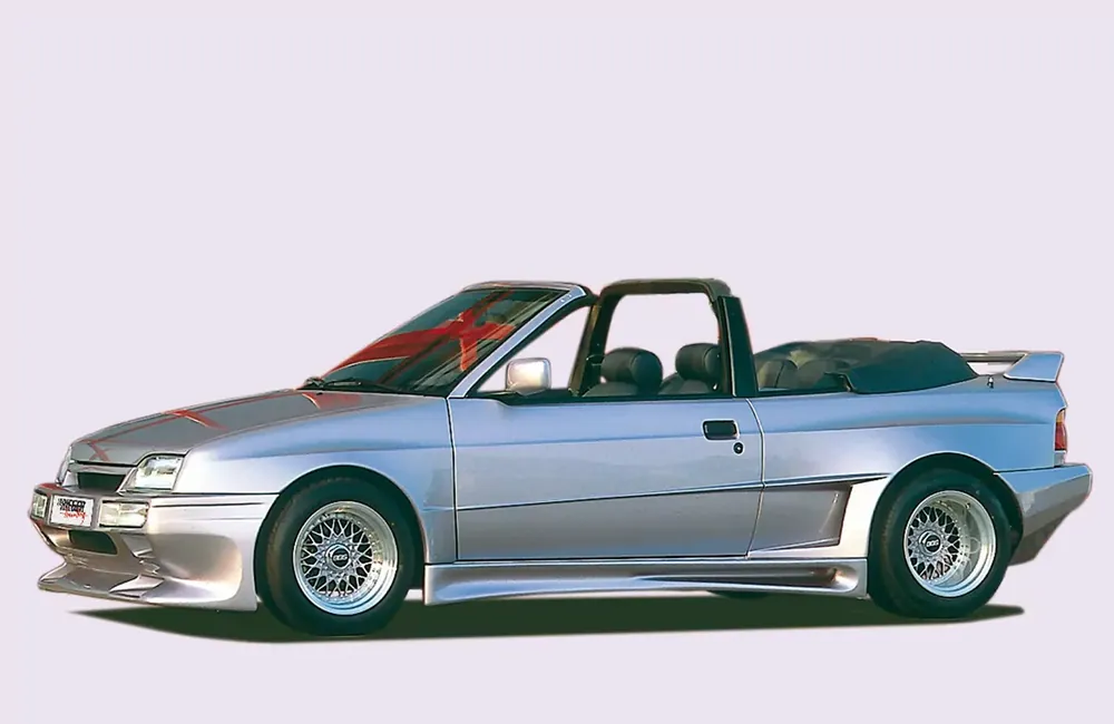Rieger Seitenschweller rechts Breitbau II passend für Ford Escort 5 Neue Ware