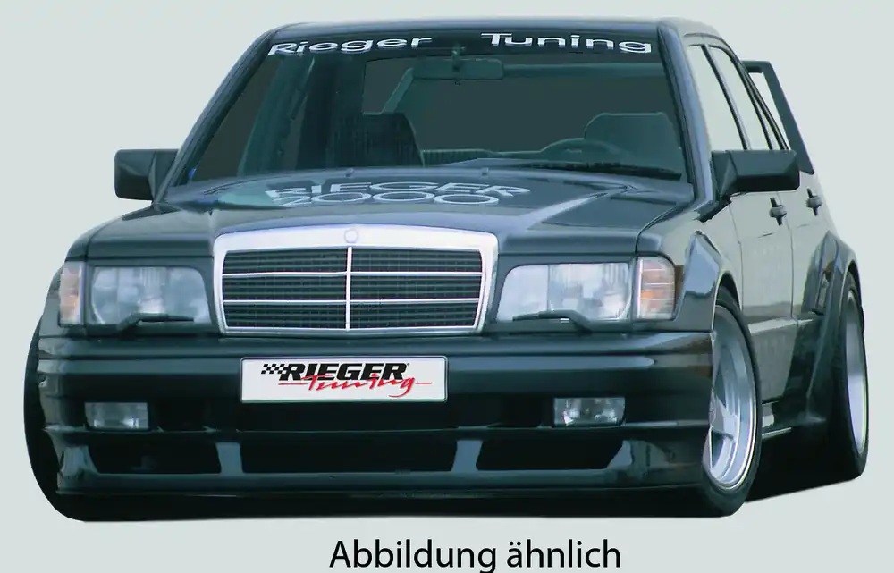 Rieger Spoilerstoßstange passend für Mercedes 190 (W201) Lim. Kracherpreis