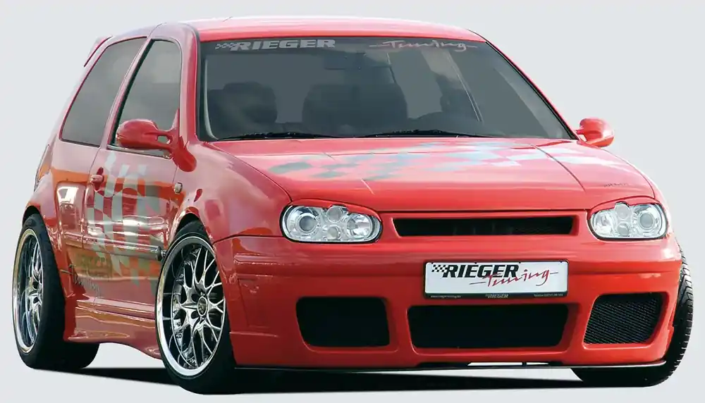 Sichere Zahlung Rieger Spoilerstoßstange RS-Four-Look passend für VW Golf 4 (10/97–03)
