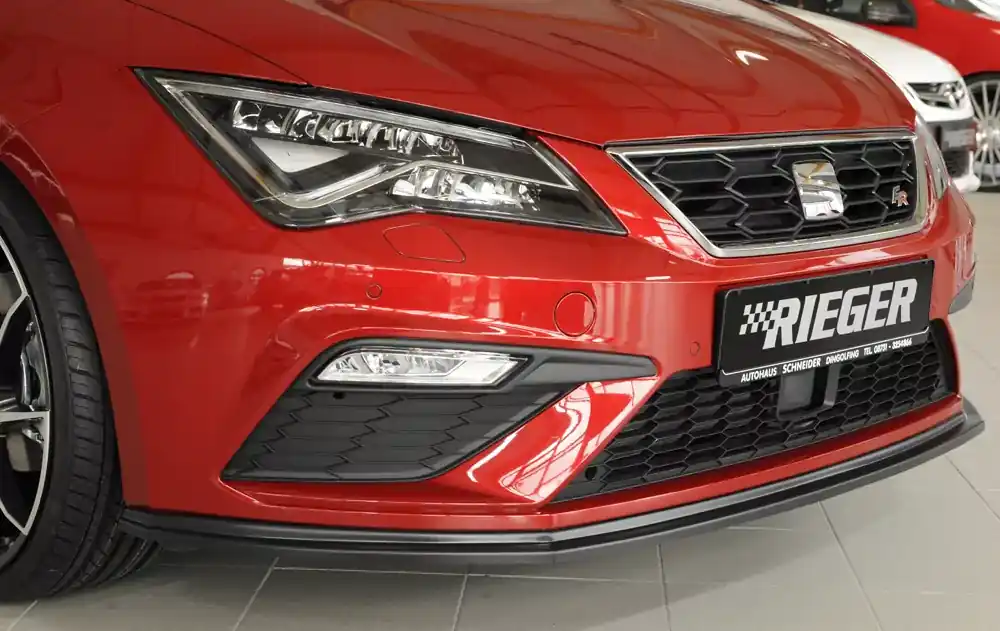 Markenprodukt Rieger Spoilerschwert passend für Seat Leon FR (5F) ab 01/2017