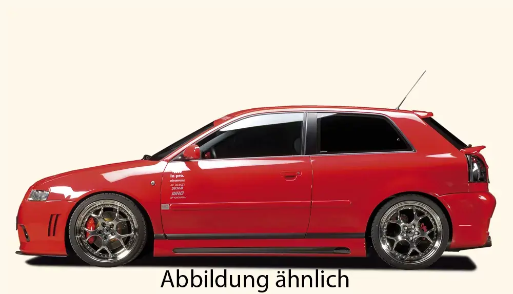 Sonderaktion Rieger Spoilerstoßstange R-Frame passend für Audi A3 (8L) 5-tür.