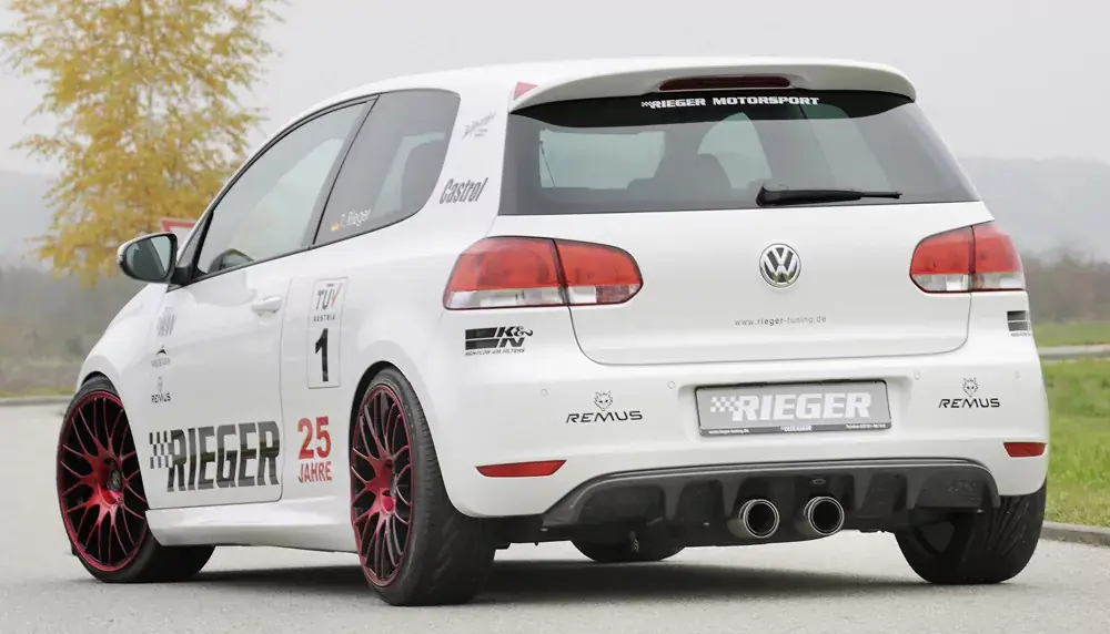 Markenware Rieger Seitenschweller rechts passend für VW Golf 6 GTI Cabrio