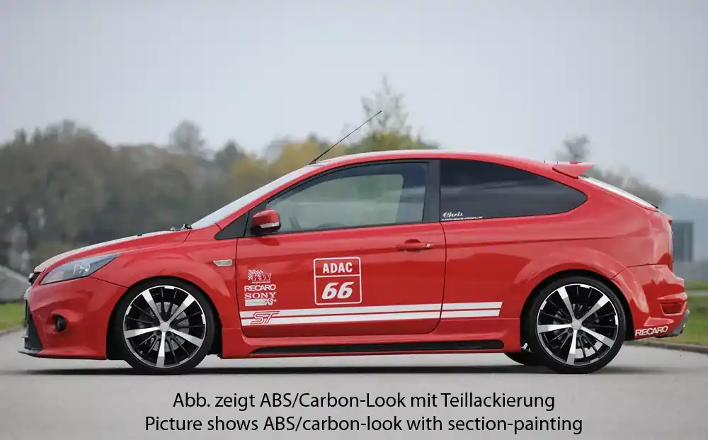 Abverkauf Rieger Seitenschweller links passend für Ford Focus 2 3-türig (Facelift)