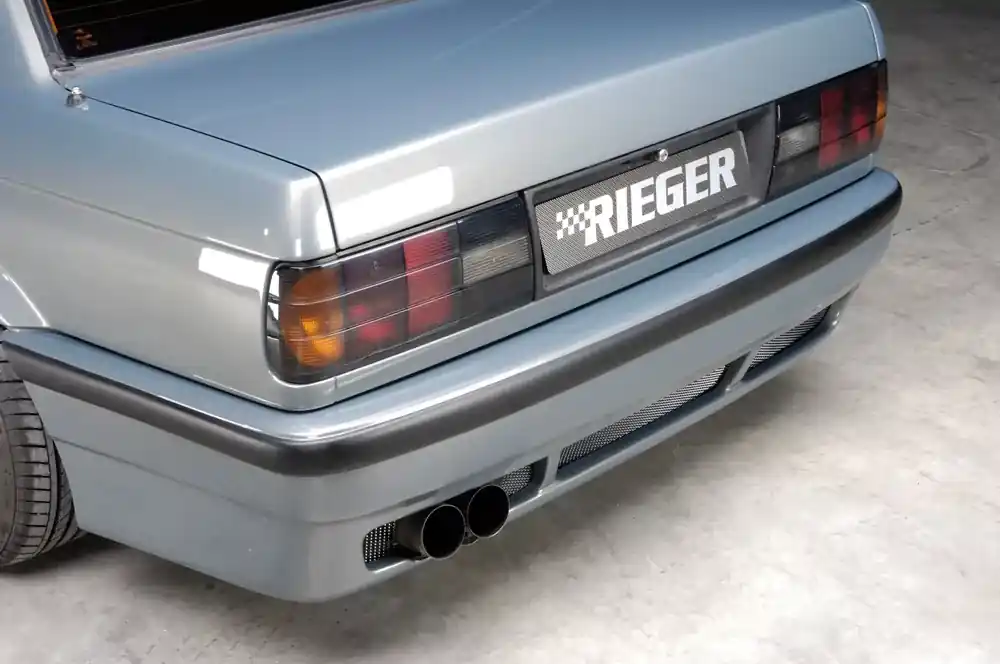 Sonderaktion Rieger Heckschürze passend für BMW 3er E30 Limousine (1987–1994)