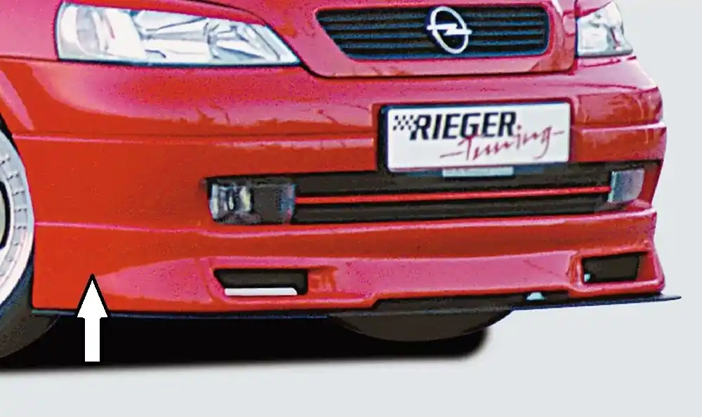 Bestseller Rieger Spoilerlippe passend für Opel Astra G 5-tür.