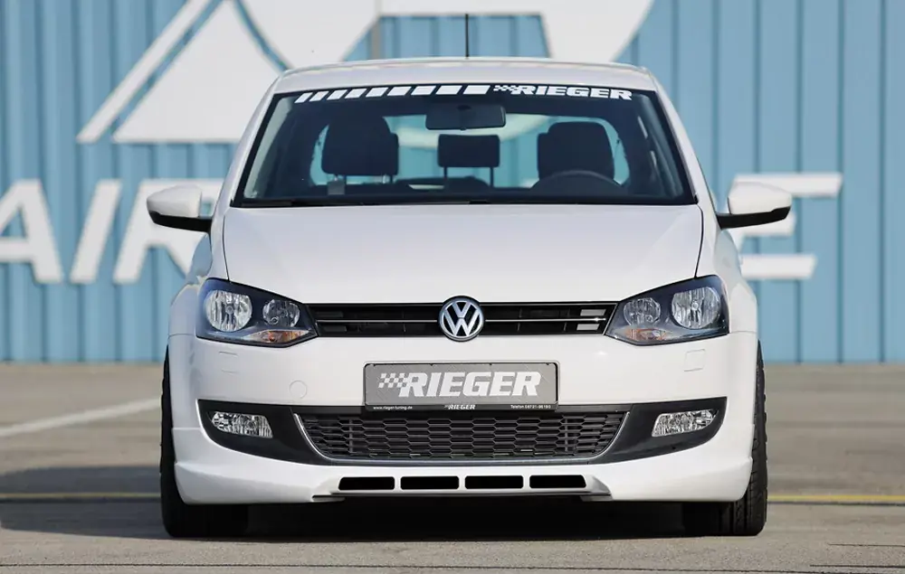Mega-Angebot Rieger Spoilerlippe passend für VW Polo 6 (6R) 3-tür. 04.09–01.14