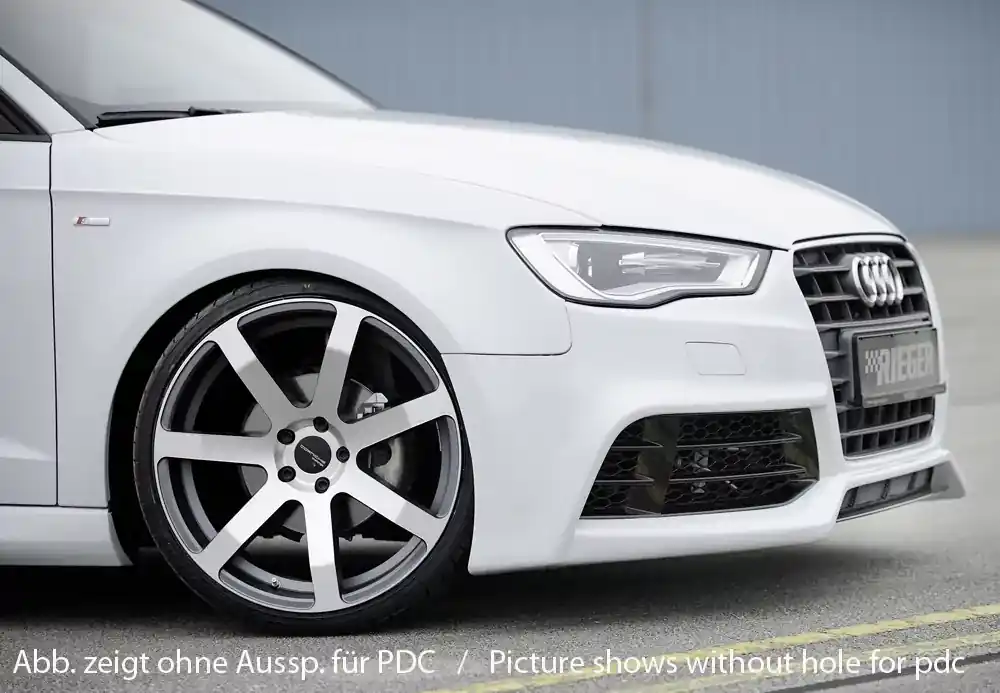 Rieger Spoilerstoßstange passend für Audi A3 (8V) Sportback (07/12–08/16) Super-Preis