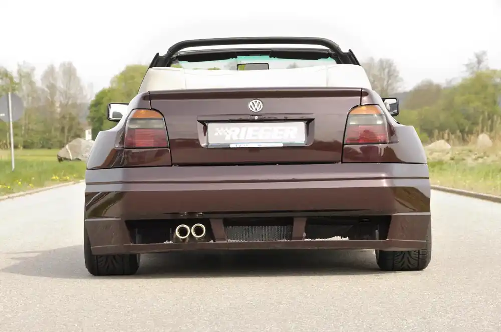 Must-Have Rieger Heckschürze Breitbau II passend für VW Golf 3