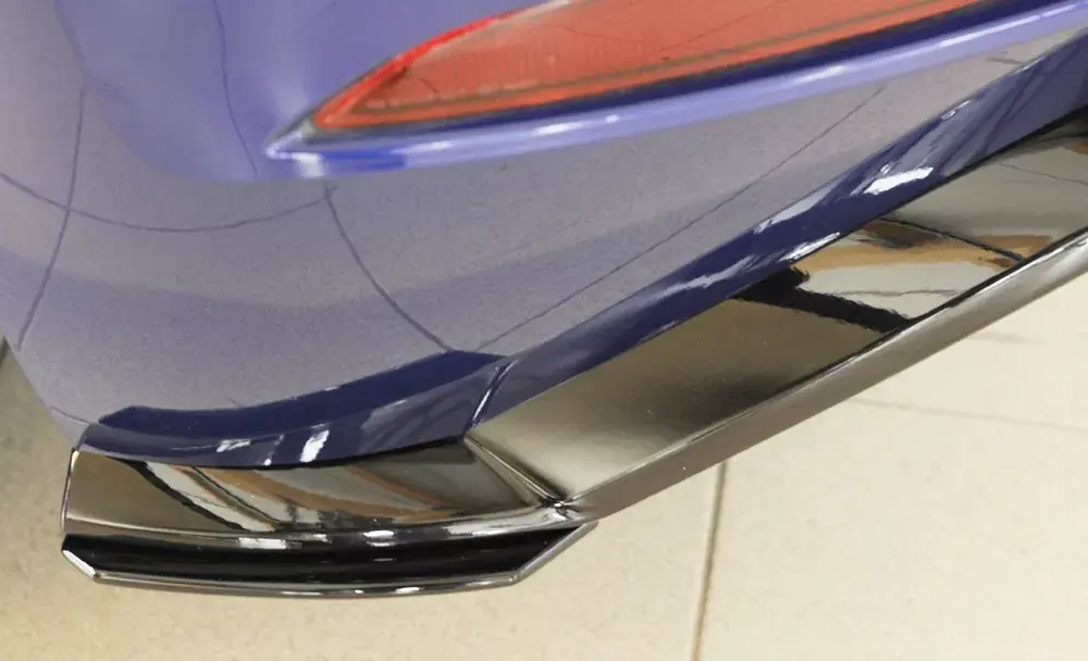 Neue Ware Rieger Heckschürzenansatz seitlich links passend für VW Golf 7 R-Line ab 02/2017