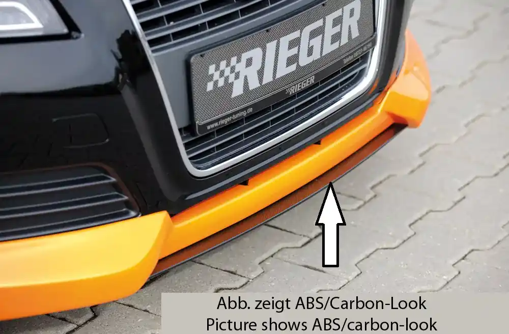 Abverkauf Rieger Spoilerschwert passend für Audi A3 (8P) 3-tür. ab Facelift