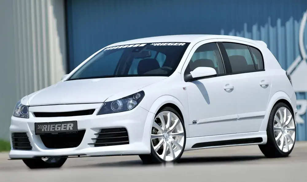 Direkt Vom Hersteller Rieger Spoilerstoßstange passend für Opel Astra H 5-türig ab 03/2004
