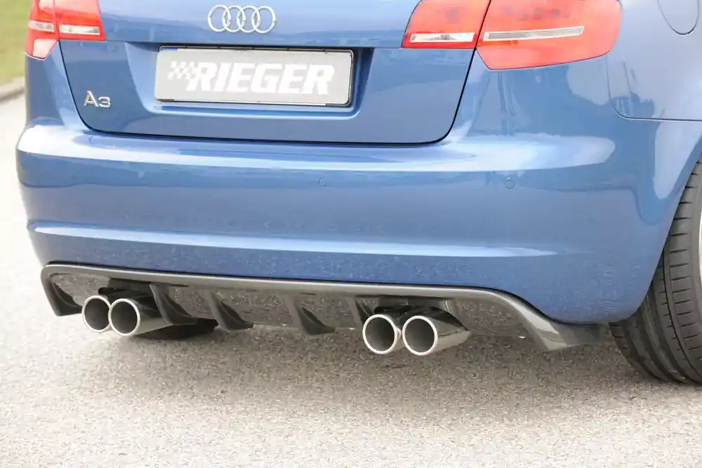 Wochenendangebot Rieger Heckeinsatz passend für Audi A3 (8P) Sportback ab 07/2008
