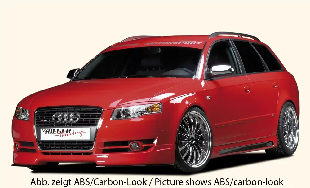 Zertifiziert Rieger Seitenschweller rechts passend für Audi A4 (8E) Typ B7 Lim. ab 11/2004