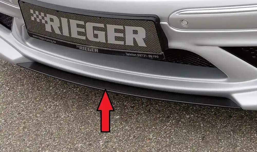 Highlight Rieger Spoilerschwert passend für Mercedes CLK W209 Coupé 00.02–06.04
