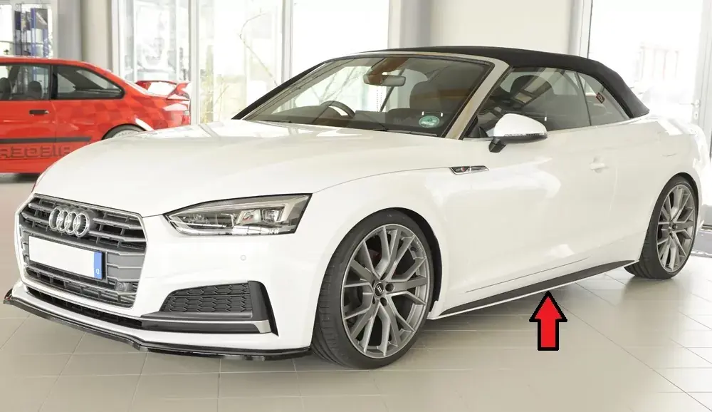 Neu Im Sortiment Rieger Seitenschweller links passend für Audi A5 (B9/F5) Coupé 07.16-12.19
