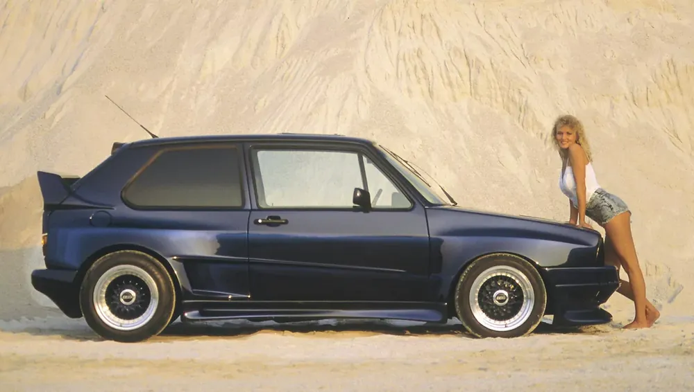 Letzte Chance Rieger Seitenschweller rechts Breitbau II passend für VW Golf 1 Cabrio 74-83