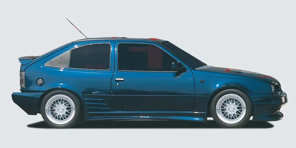 Rieger Spoilerstoßstange passend für Opel Kadett E 3-türig (09/88–09/95) Neu Im Sortiment