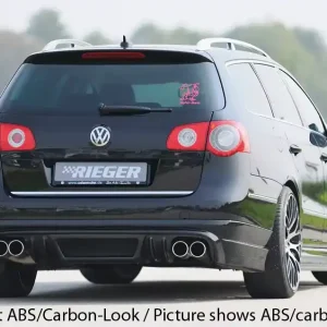 Abverkauf Rieger Heckschürzenansatz passend für VW Passat (3C) Variant 03.05-07.10 (bis Facelift)