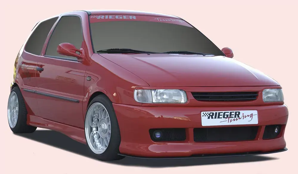 Markenprodukt Rieger Spoilerstoßstange passend für VW Polo 4 (6N)