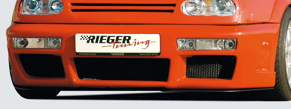 Rieger Spoilerstoßstange RS-Four Look passend für VW Golf 3 Kombi Sichere Zahlung