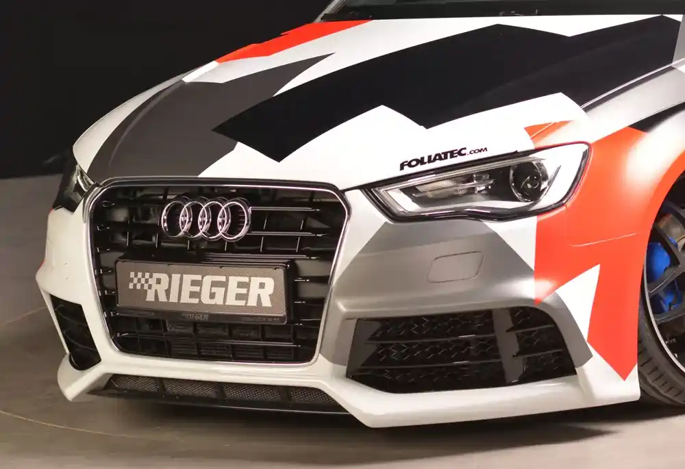 Markenprodukt Rieger Spoilerschwert passend für Audi A3 (8V) Sportback 07/12-08/16