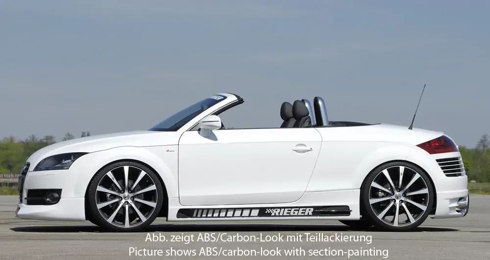 Rieger Seitenschweller links passend für Audi TT 8J Roadster Knallerangebot