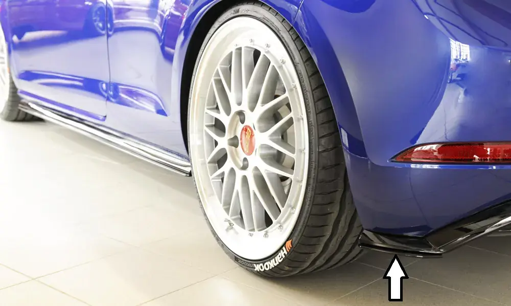Rieger Heckschürzenansatz passend für VW Golf 7 R 5-türig ab Facelift Kracherpreis