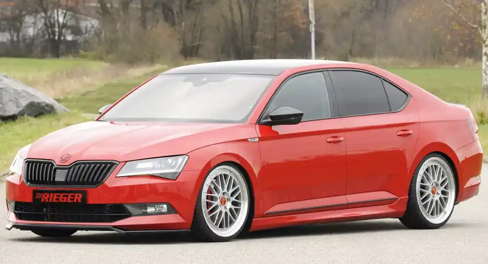 Markenware Rieger Seitenschweller rechts passend für Skoda Superb III (3T/3V) Combi ab 08/2019