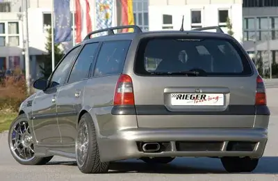 Rieger Heckansatz passend für Opel Vectra B Caravan bis 07/98 Finale Aktion