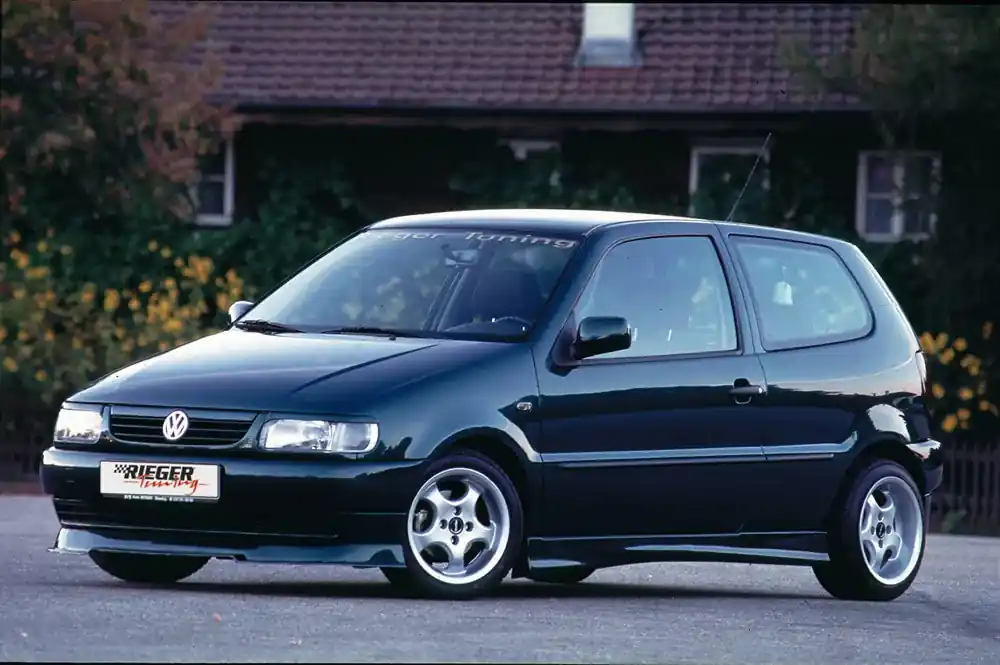 Super-Preis Rieger Spoilerlippe RT 01 passend für VW Polo 4 (6N) 3-tür. 10.94–01