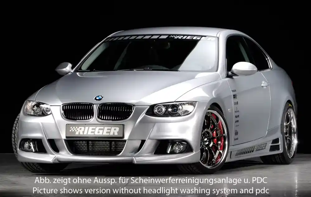 Jetzt Kaufen Rieger Spoilerstoßstange passend für BMW 3er E93 Cabrio 03.07–02.10