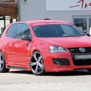 Versand Am Gleichen Tag Rieger Spoilerlippe passend für VW Golf 5 GTI