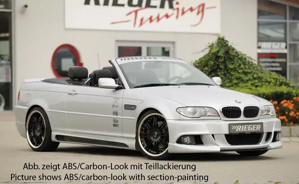 Finale Aktion Rieger Seitenschweller rechts passend für BMW 3er E46 Limousine (02/98–12/01)