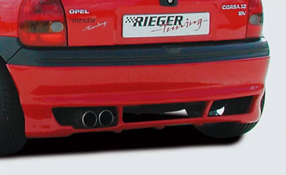 Rieger Heckansatz Variante 2 passend für Opel Corsa B 3‑tür. (02/93–09/96) Top-Seller