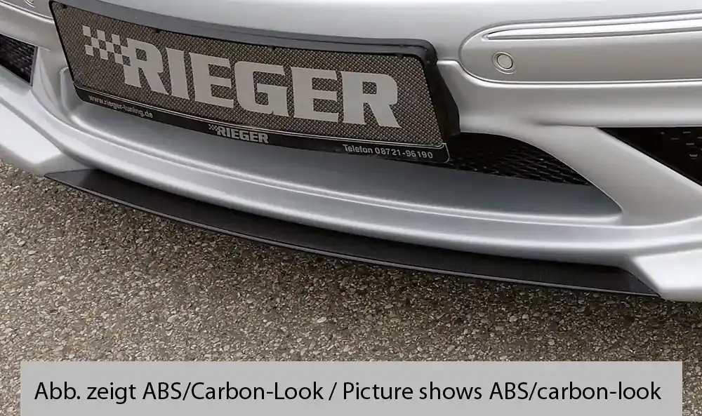 Neue Ware Rieger Spoilerschwert passend für Mercedes CLK (W209) Cabrio 00.02-06.04