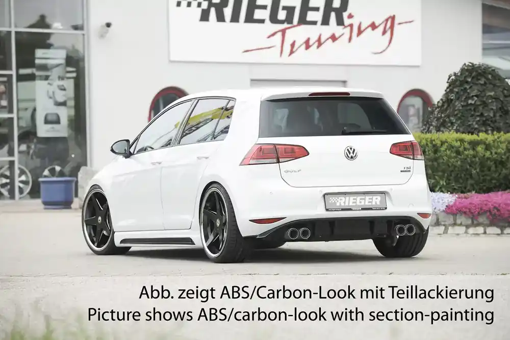 Wochenendangebot Rieger Seitenschweller links passend für VW Golf 7 GTD ab 06/2013