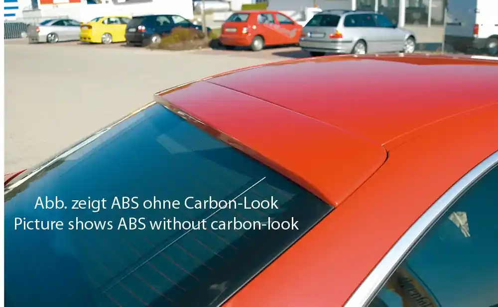 Rieger Heckscheibenblende passend für BMW 3er E46 Coupé 02.98–12.01 (bis Facelift) Neue Ware
