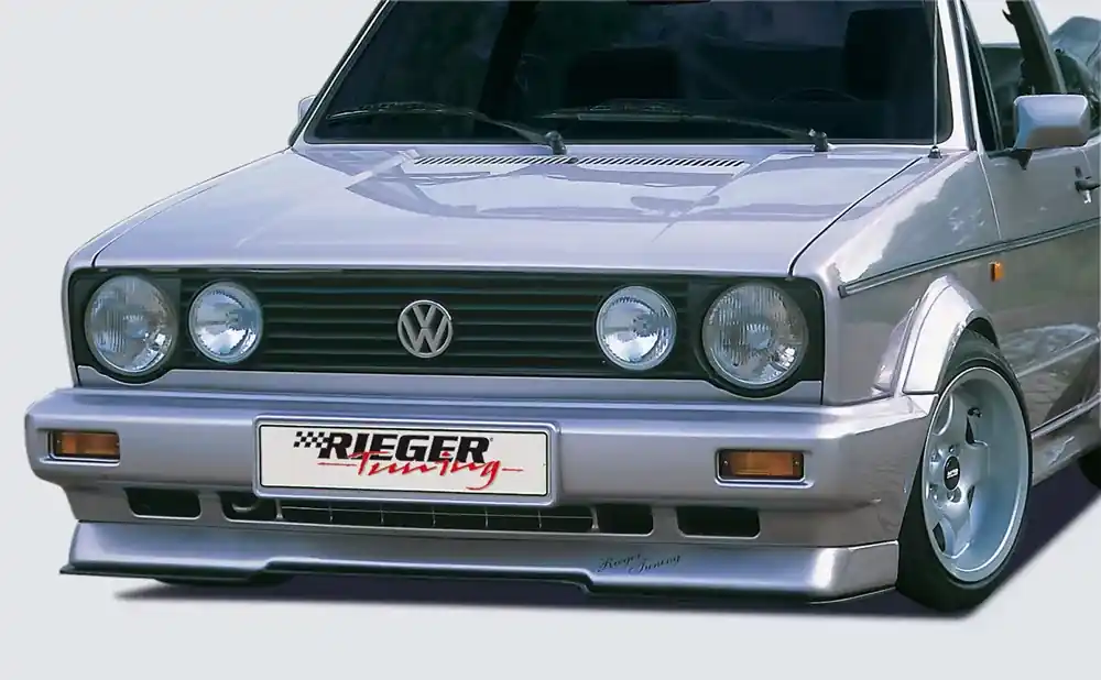 Preiswert Rieger Spoilerlippe passend für VW Golf 1 Cabrio