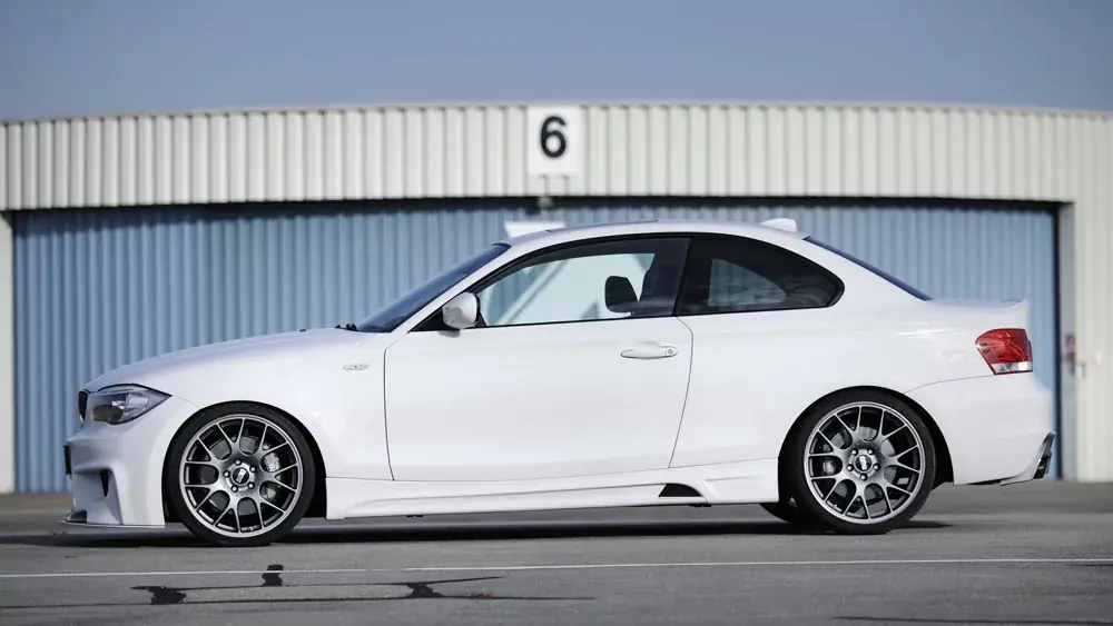 Zertifiziert Rieger Spoilerstoßstange passend für BMW 1er E87