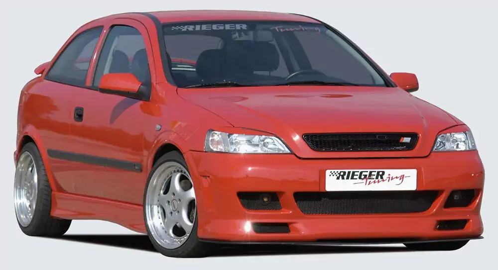 Super-Preis Rieger Spoilerstoßstange passend für Opel Astra G Coupé