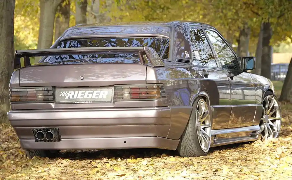Online Kaufen Rieger Heckansatz passend für Mercedes 190 (W201) Limousine