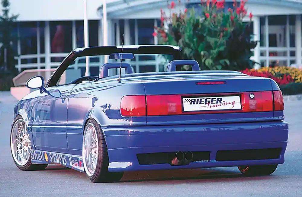 Rieger Heckansatz passend für Audi 80 Typ 89 Cabrio Jetzt Kaufen