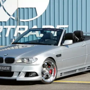 Versand Am Gleichen Tag Rieger Spoilerstoßstange (V2) passend für BMW 3er E46 Touring ab 02/2002