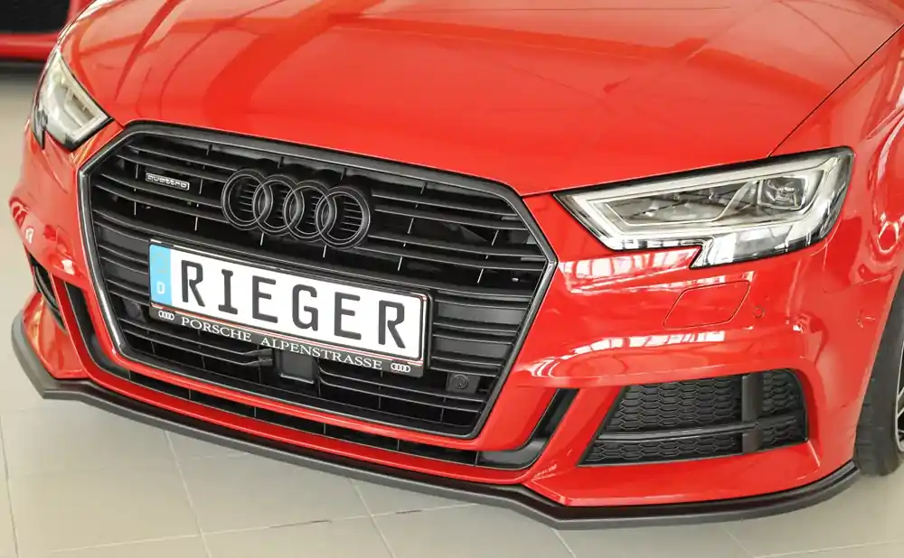 Rieger Spoilerschwert passend für Audi A3 S3 (8V) 3-tür. Cabrio (8V7) ab 09/2016 Facelift Schnäppchen