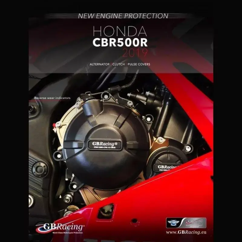 Begrenztes Angebot GB Racing Motor Protektor Set passend für Honda CBR 500 R / CB 500 F / X ab 2019