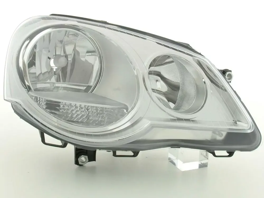 Scheinwerfer rechts Chrom passend für VW Polo 9N3 05-09 Rabatt