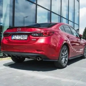 Top-Seller Heck Ansatz Flaps Diffusor V.1 passend für Mazda 6 GJ (Mk3) Facelift