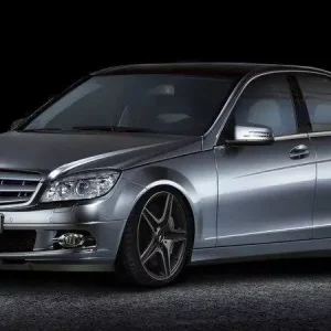 Front Ansatz passend für Mercedes C-Klasse W204 (2007-2009) Sichere Zahlung