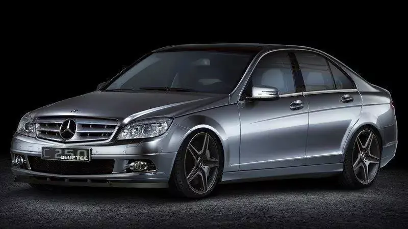 Front Ansatz passend für Mercedes C-Klasse W204 (2007-2009) Sichere Zahlung