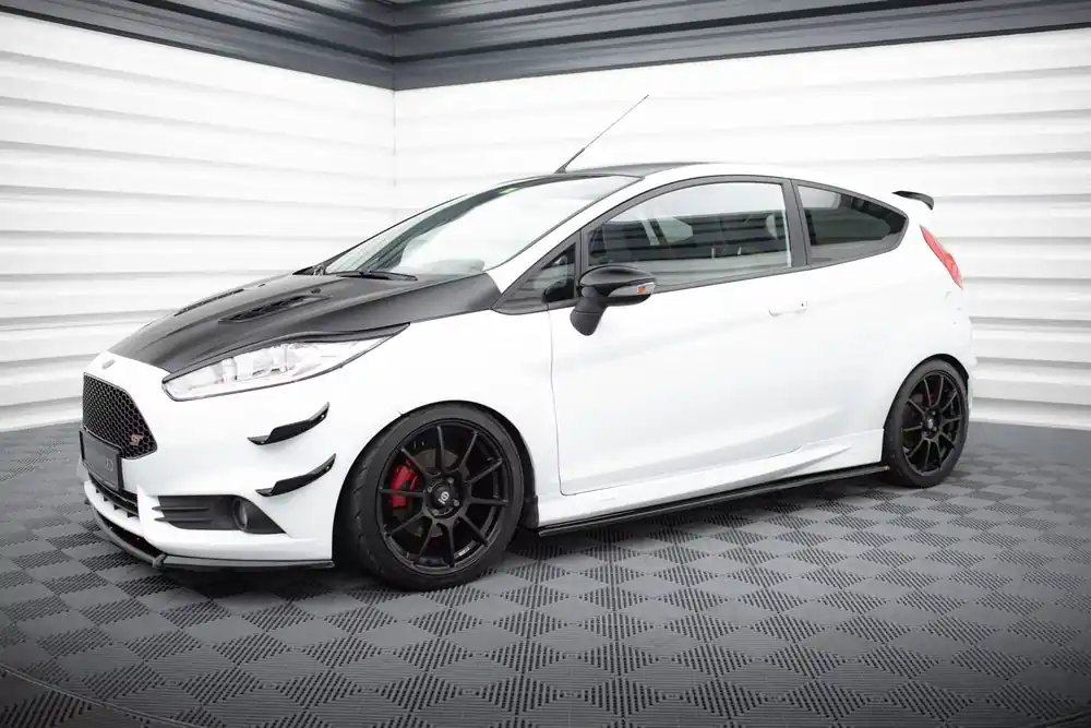 Seitenschweller Diffuser passend für Ford Fiesta ST / ST-Line Mk7 / Mk7 FL Echt